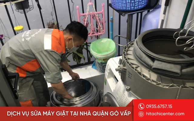 Dịch vụ sửa máy giặt tại nhà Gò Vấp rất tiện dụng