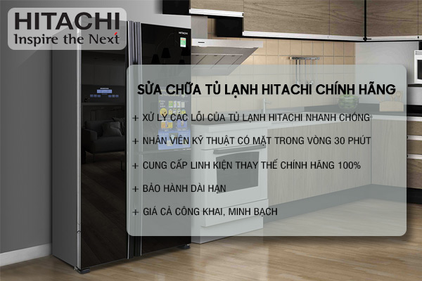 Tủ lạnh Hitachi báo lỗi F101 Nguyên nhân và cách khắc phục