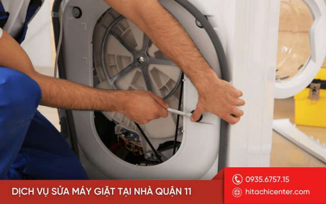Thợ sửa máy giặt quận 11 sẽ giúp bạn tiết kiệm thời gian